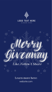 Merry Giveaway Announcement Video Image Preview