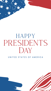 USA Presidents Day Instagram Story Design
