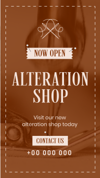 Alteration Shop TikTok Video Preview