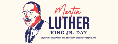 Martin Luther King Day Facebook cover Image Preview