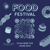 Our Foodie Fest! Instagram Post Design