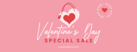 Valentine Heart Bag Facebook cover Image Preview