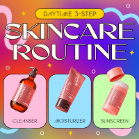 Daytime Skincare Routine Instagram post Image Preview