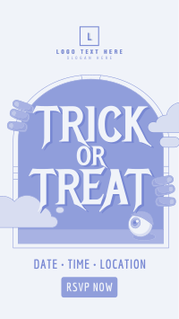 Halloween Trick or Treat YouTube Short Preview