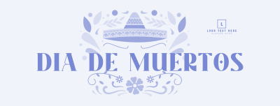 Dia De Muertos Greeting Facebook cover Image Preview