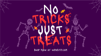Halloween Special Treat Facebook Event Cover Design