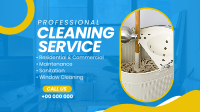 Professional Cleaning Service Facebook event cover Image Preview