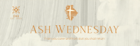 Ash Wednesday Celebration Twitter Header Image Preview