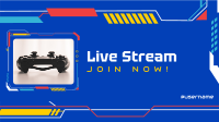 Join The Stream Now YouTube cover (channel art) Image Preview