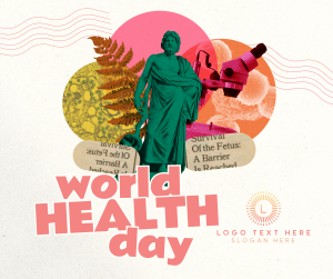 World Health Day Collage Facebook post Image Preview