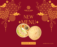 Ornamental Lunar New Year Food Facebook post Image Preview