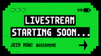 Livestream Start Gaming Animation Image Preview