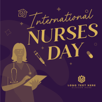 International Nurses Day Instagram Post Design