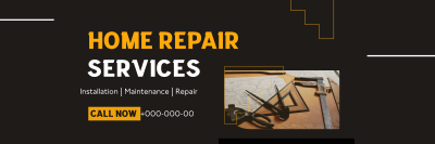 Simple Home Repair Service Twitter header (cover) Image Preview
