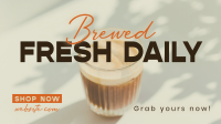 Delicious Coffee Shop Animation Image Preview