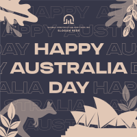 Australia Day Modern Instagram post Image Preview