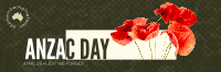 Anzac Halftone Twitter header (cover) Image Preview
