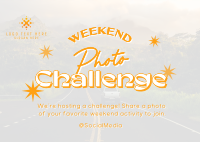 Quirky Photo Challenge Postcard Design