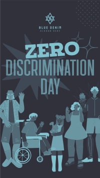 Zero Discrimination Advocacy Instagram Reel Image Preview