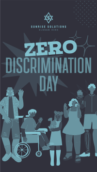 Zero Discrimination Advocacy Instagram Reel Image Preview