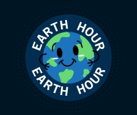 Earth Hour Facebook post Image Preview