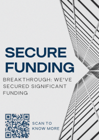 Minimalist Raised Capital Funding Flyer Preview