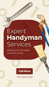 Handyman Maintenance Services TikTok video Image Preview