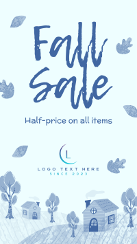 Autumn Leaves Sale Instagram Story Image Preview