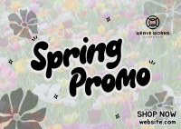 Spring Promo Postcard Image Preview