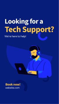 Tech Support TikTok Video Image Preview