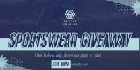 Sportswear Giveaway Twitter post Image Preview