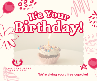 Kiddie Birthday Promo Facebook Post Design