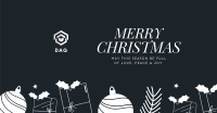 Merry Christmas Facebook Ad Design