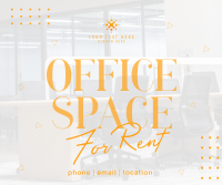 Corporate Office For Rent Facebook Post Design