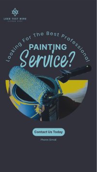 The Painting Service Instagram story Image Preview