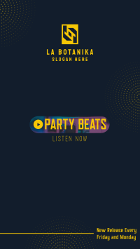 Party Music Instagram story Image Preview