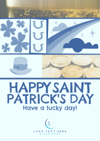 Rustic St. Patrick's Day Greeting Poster Image Preview