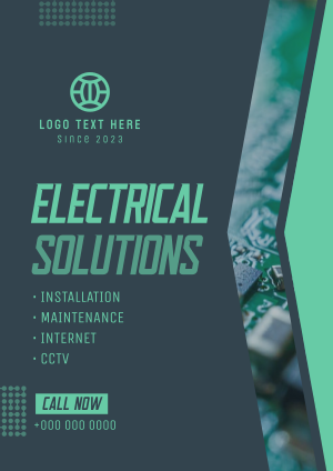 Electrical Solutions Flyer Image Preview