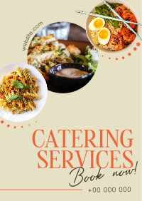 Food Catering Events Poster Design