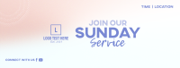 Sunday Service Facebook Cover | BrandCrowd Facebook Cover Maker