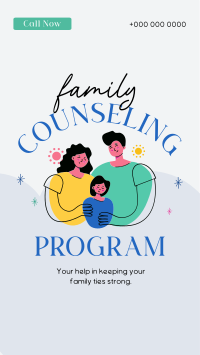 Family Counseling Program Instagram Reel Image Preview