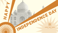 Indian Flag Independence Facebook Event Cover Design