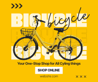 One Stop Bike Shop Facebook Post Design