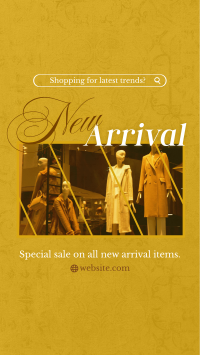 Fashion New Arrival Sale Facebook Story Design