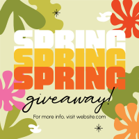 Spring Giveaway Linkedin Post Image Preview