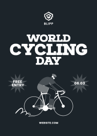 World Bicycle Day Poster Image Preview