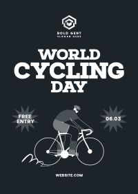 World Bicycle Day Poster Image Preview