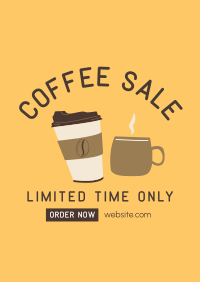 Coffee Sale Poster Design