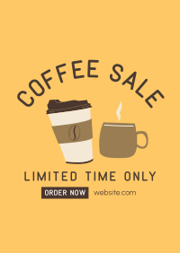 Coffee Sale Poster Image Preview