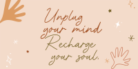 Unplug your mind Twitter post Image Preview